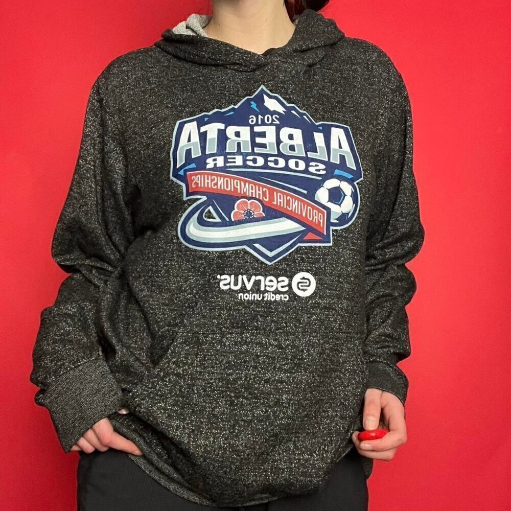 Alberta soccer promo hoodie 🖤🖤